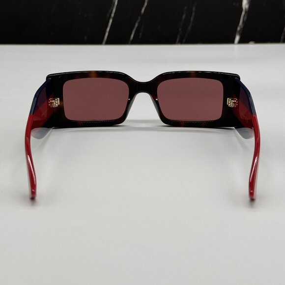 NEW GUCCI GG1860S 002 HAVANA BLUE RED UNISEX SUNGLASSES GUCCI main image 8